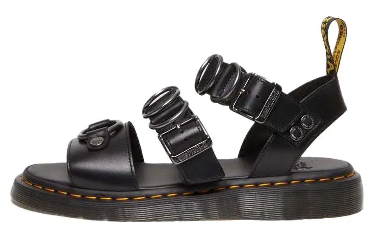 Dr.Martens Leather Stylish Sandal Unisex Black