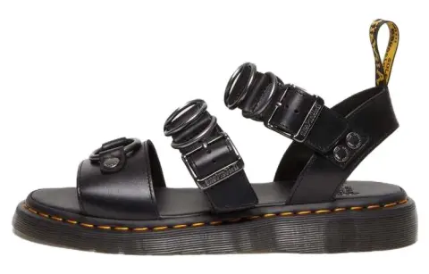 Dr.Martens Leather Stylish Sandal Unisex Black