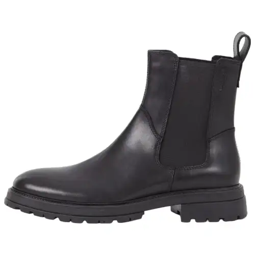 VAGABOND SHOEMAKERS Johnny 2.0 Leather Short Chelsea Boots 3.2cm Men's Black
