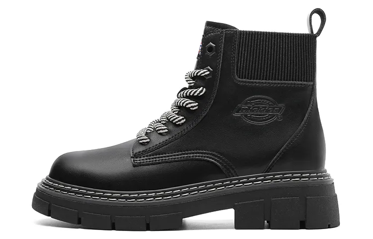 Dickies Combat Boots Women's Black