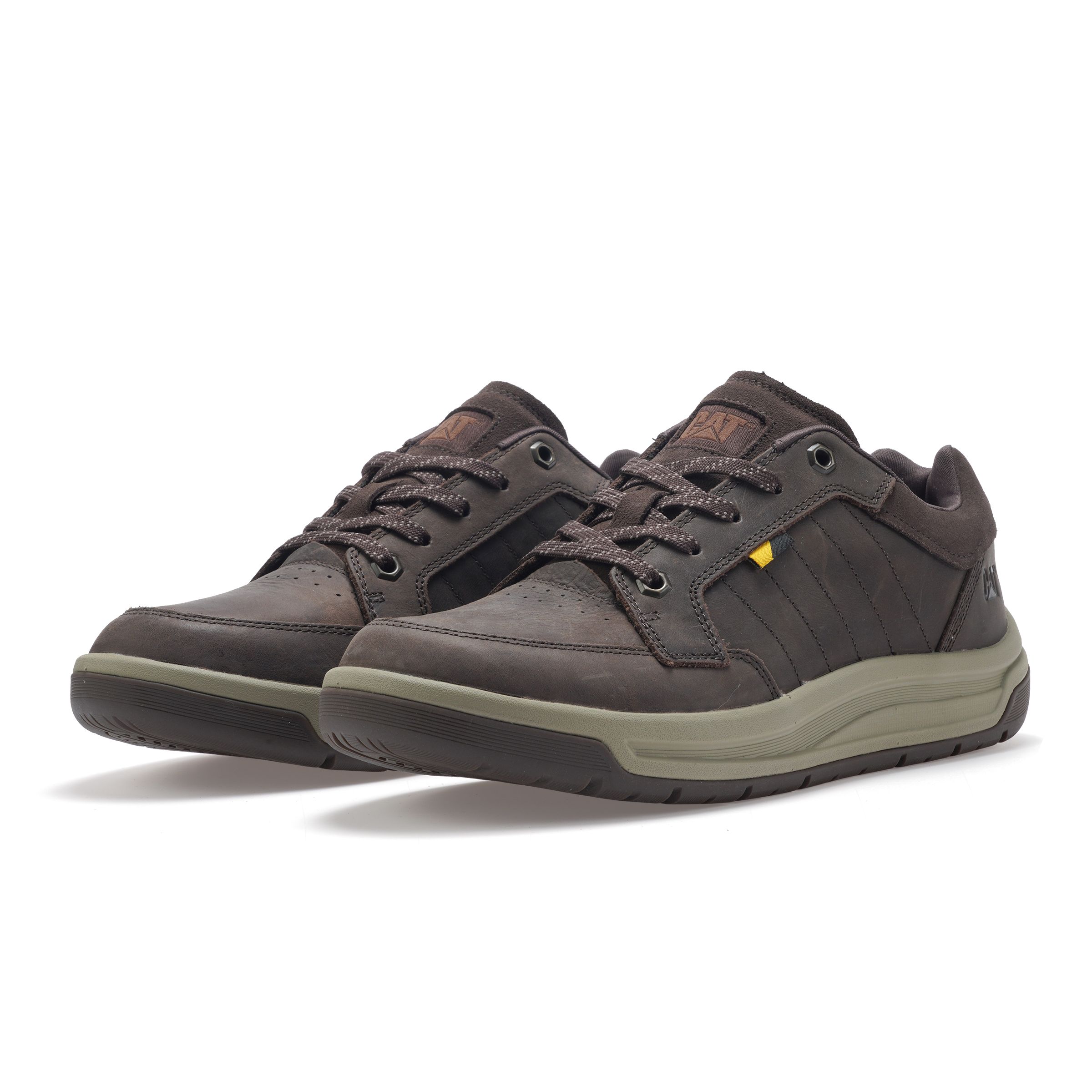 CAT Low top Mountaineering Shoes Unisex Dark Brown
