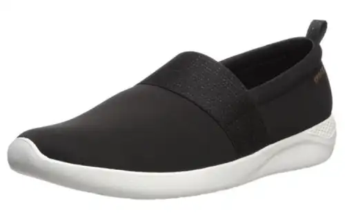 Crocs Slip Resistant Abrasion Resistant Low top Casual Shoes Women's Black