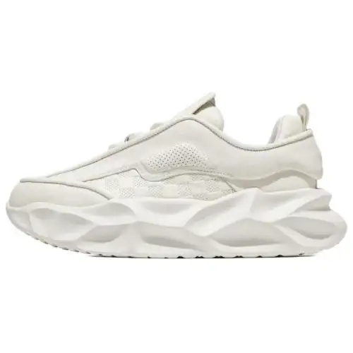 JANE HARLOW Leather Low top Casual Shoes Men's White