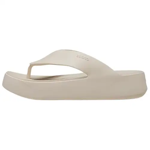 Crocs EVA Flip Flops Women's Gray