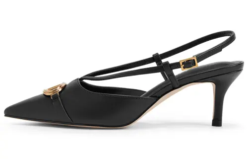 CHARLES&KEITH Slim Heel High Heels 6.1cm Women's Black