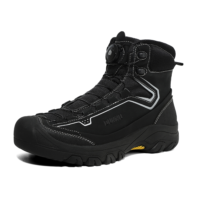 DUNNU Cow Split Leather Mountaineering & Hiking Shoes Men’s
