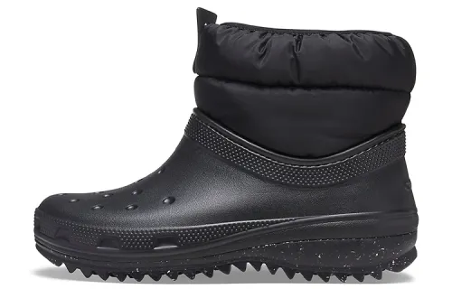 Crocs Classic Neo Puff Shorty Boots 'Black' Women's