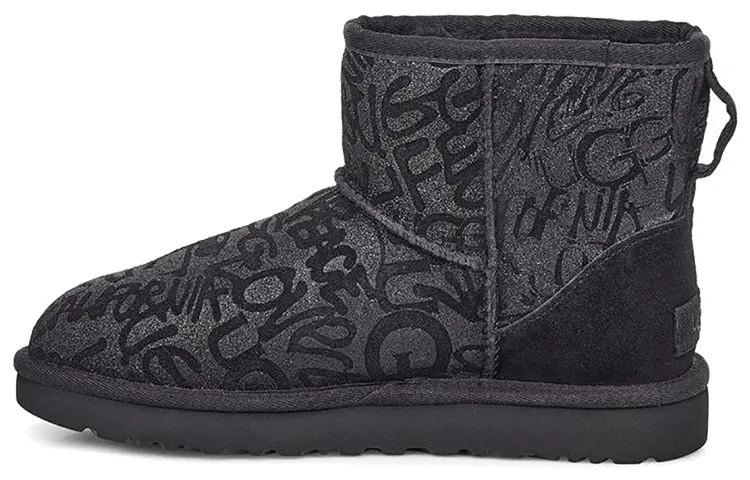 UGG Classic Mini Sparkle Graffiti Women's