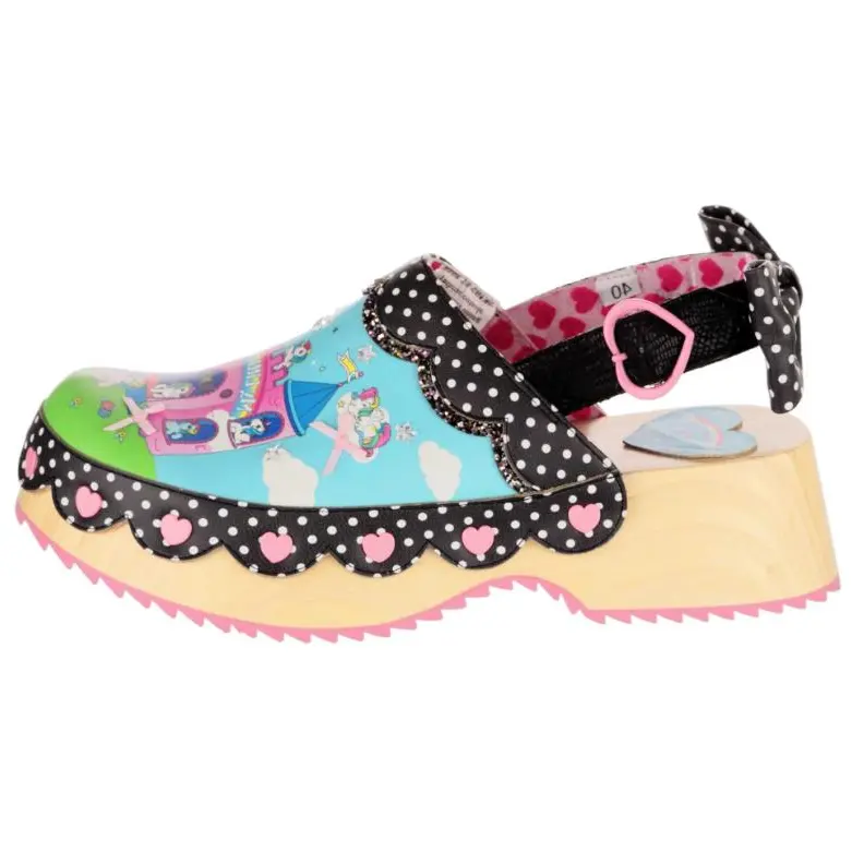 IRREGULAR CHOICE Pu Casual Shoes 5.2CM Women's Black