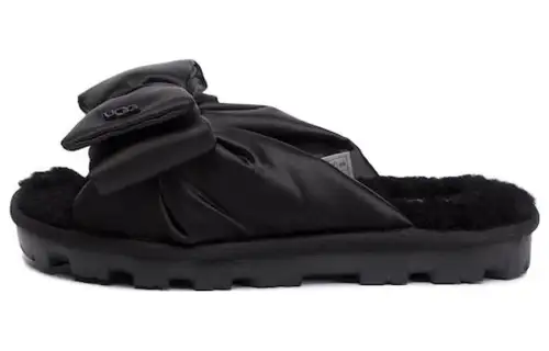 UGG Australia Lushette Fabric Stylish Sandal Women's Black
