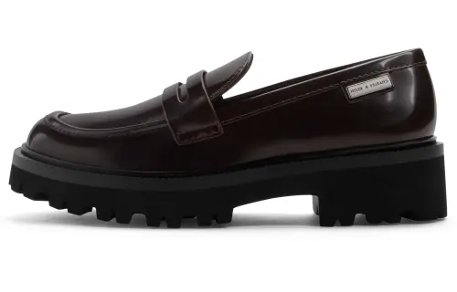 CHARLES&KEITH Pu Loafers 4.4cm Women's
