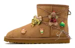 UGG CLASSIC MINI Sheepskin Short Snow Boots Women's Chestnut