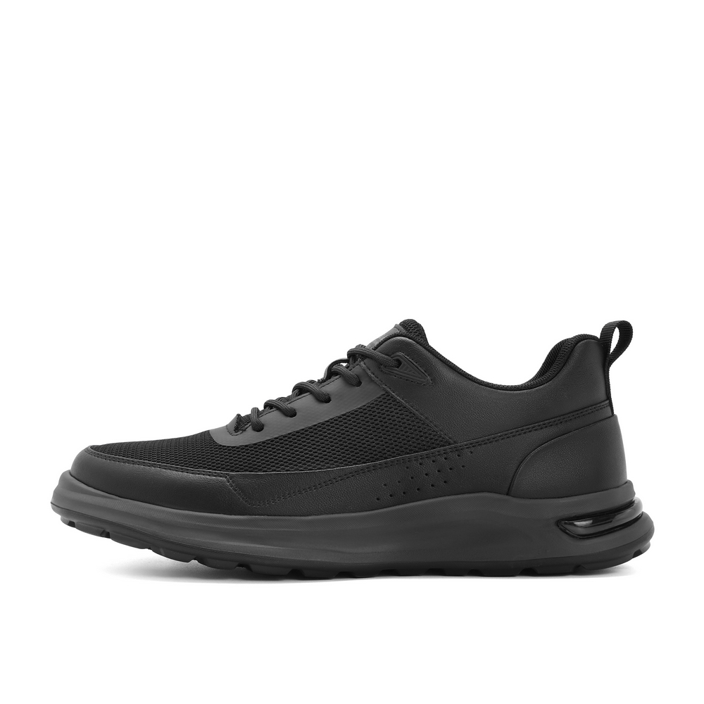 BELLE Fabric Low top Casual Shoes Men's Black, Apricot