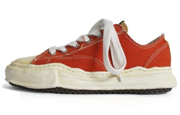 Кеды MIHARA YASUHIRO Og Sole (оранжево-пурпурные)