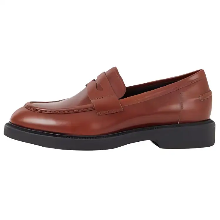 VAGABOND SHOEMAKERS Leather Loafers 3.3cm Women's Brown