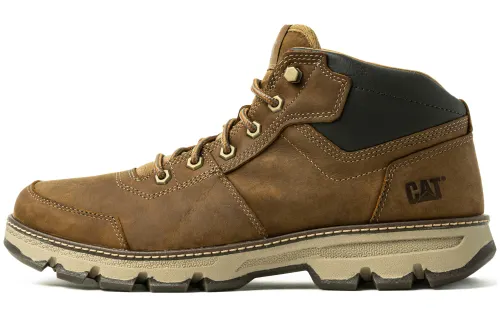 CAT Combat Boots Men's Brown