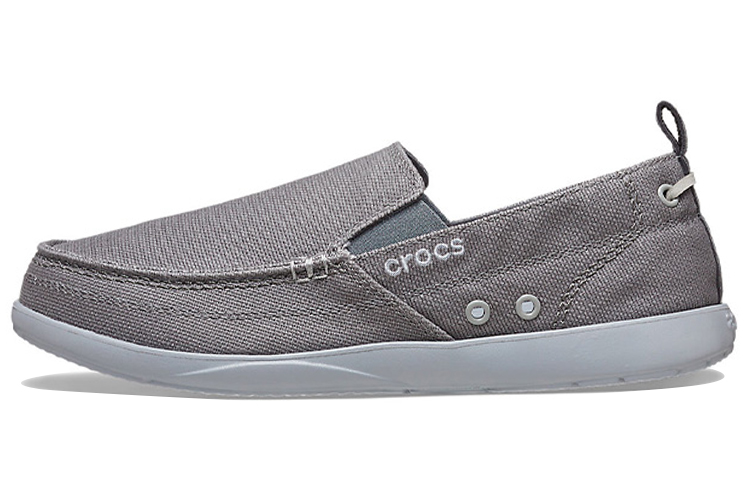 Мужские слипоны Crocs 207635-0DV (светло-серые)