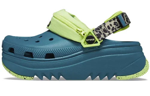 Crocs Hiker Xscape Animal Print Clog 'Teal Green'
