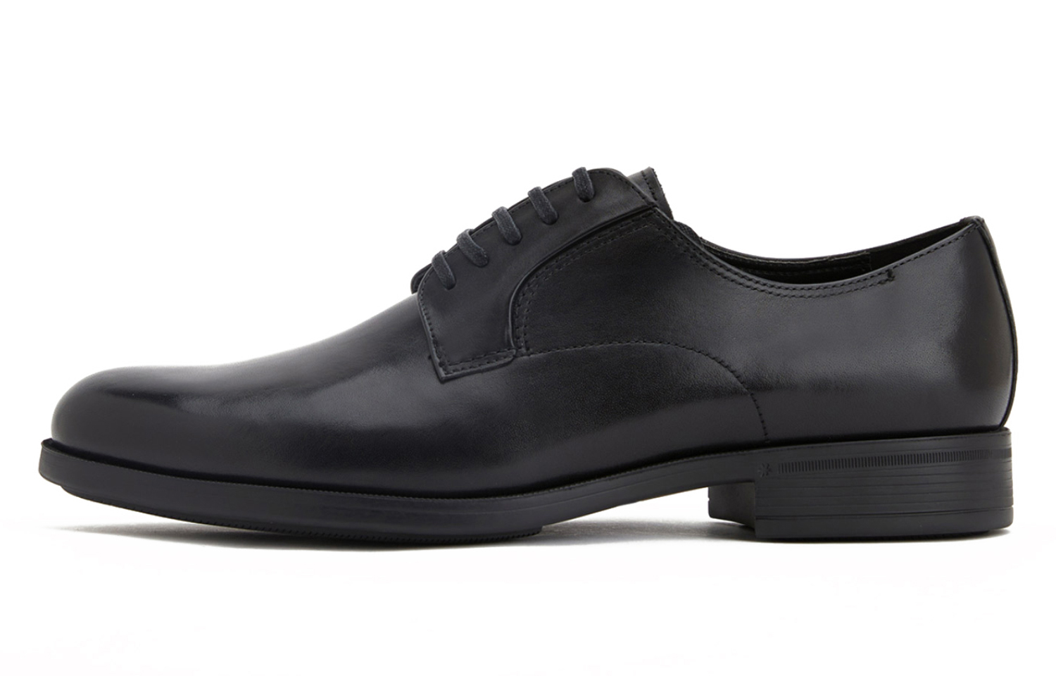 PEDRO Top Grain Cow Leather Dress Shoes Men's Black