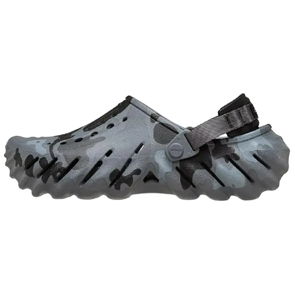 Crocs Echo Bobo Duck Hunting Clogs Unisex Gray