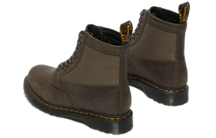 Dr. Martens Unisex 1460 Panel Combat Boots Grey
