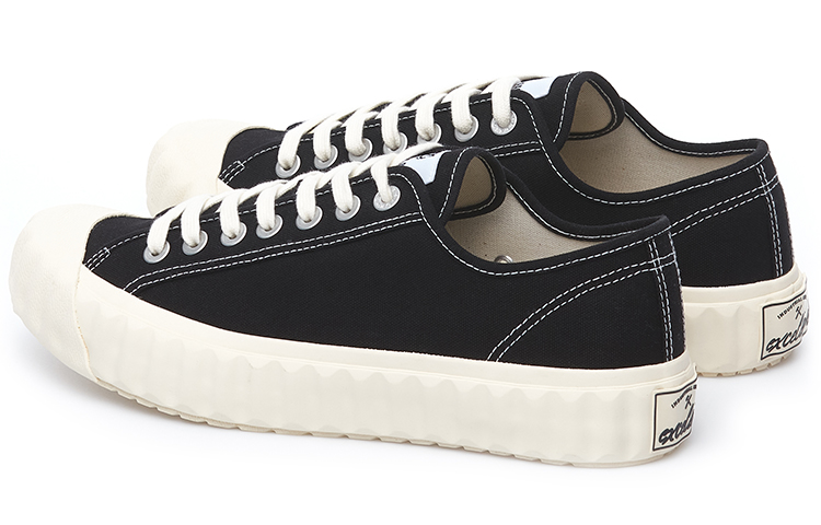 Excelsior Canvas Shoes Unisex Low Top White/Black