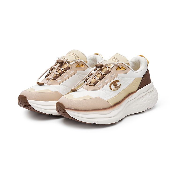 Champion Abrasion Resistant Rebound Low top Running Shoes Women’s Milk White/Light Taupe
