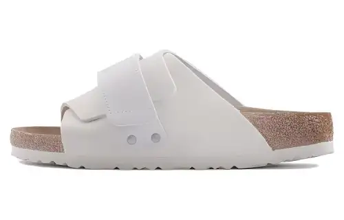 Birkenstock Kyoto suede touch-strap slides