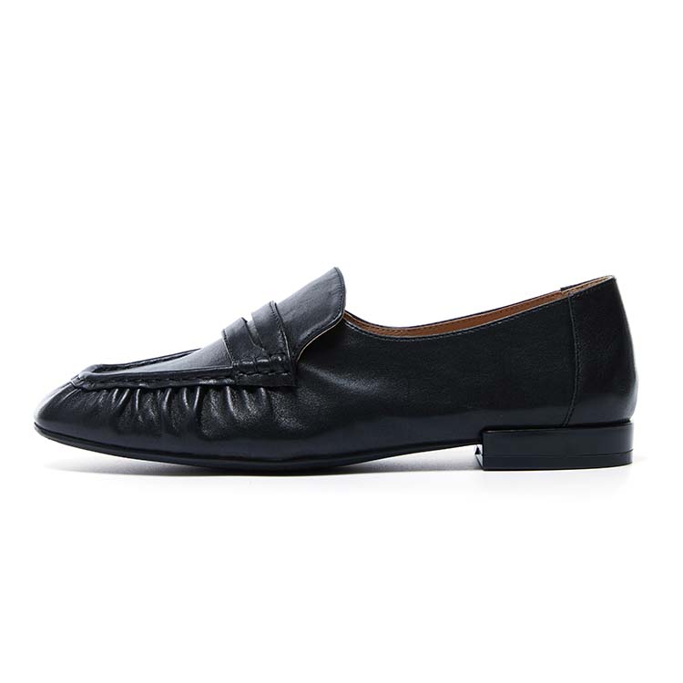 Marie Claire Loafers 1.7CM Women's Midnight Paris Black