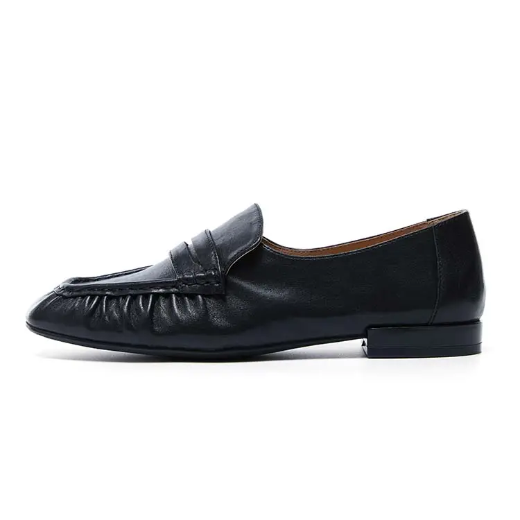 Marie Claire Loafers 1.7CM Women's Midnight Paris Black