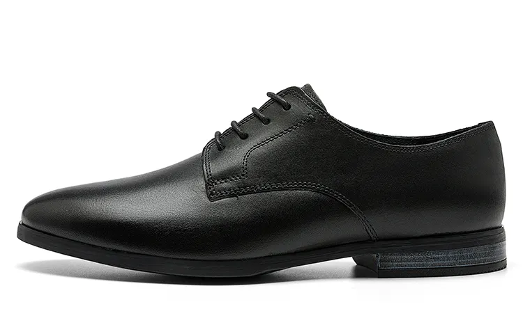 Clarks Dress Shoes Men's Low Top Black