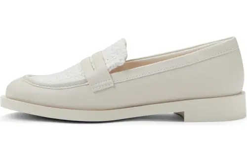 CHARLES&KEITH Pu Loafers 2.4cm Women's