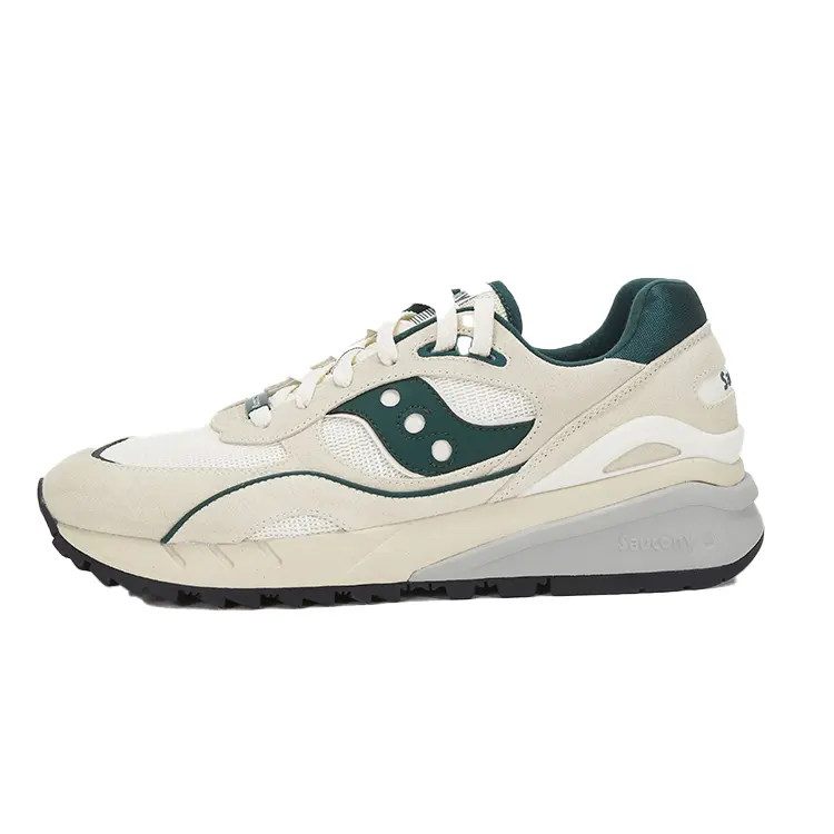 Saucony x Teenie Weenie Men Shadow 6000RE Low top Casual Shoes Men's White Green