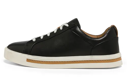 Clarks Skateboard Shoes Women's Low Top Black