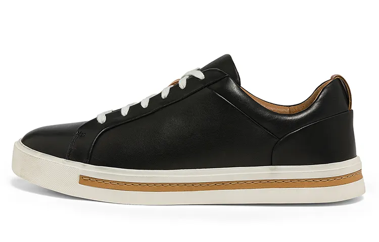 Clarks Skateboard Shoes Women's Low Top Black