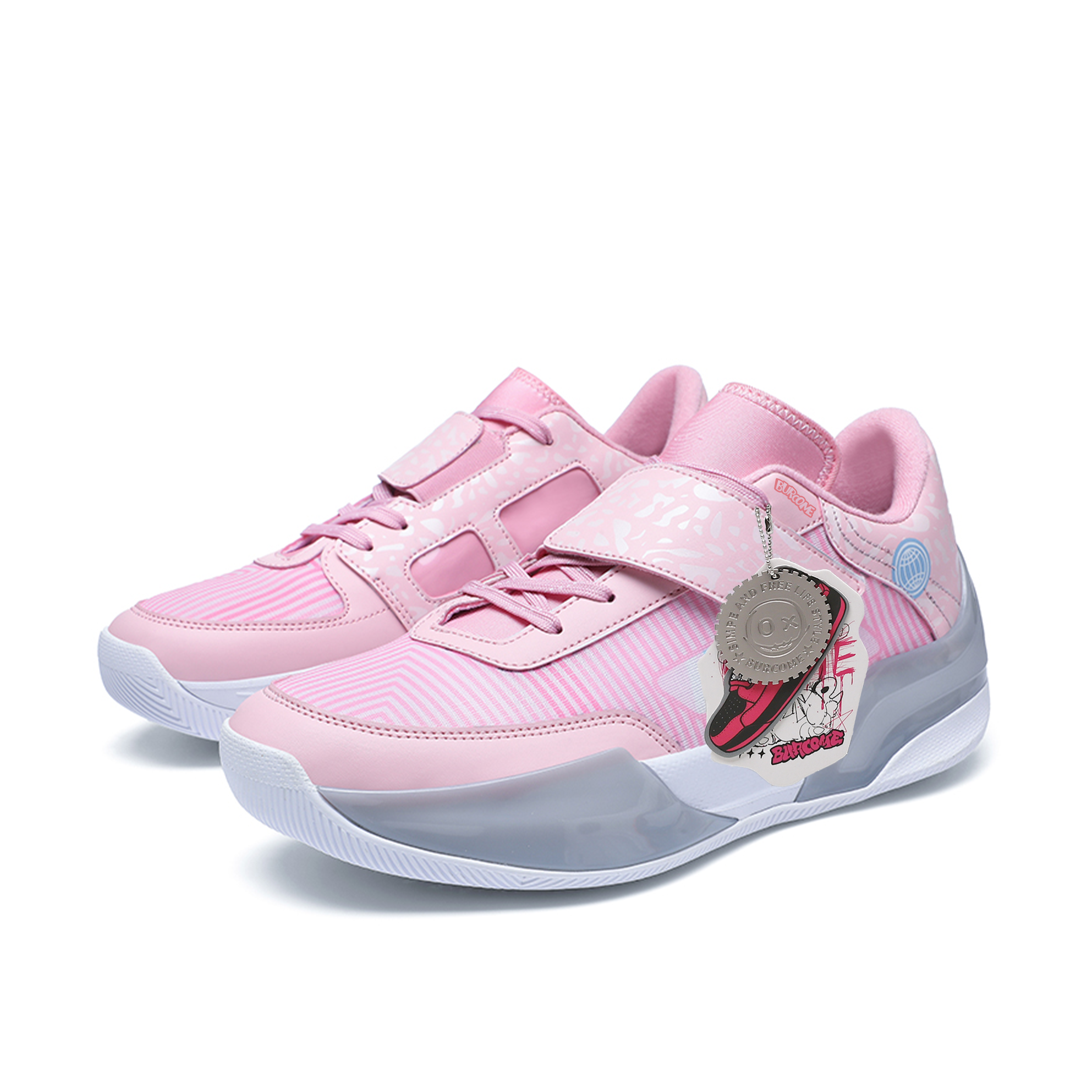 BURCOME Cushioning Abrasion Resistant Breathable Support Cushioning Abrasion Resistant Breathable Support Low top