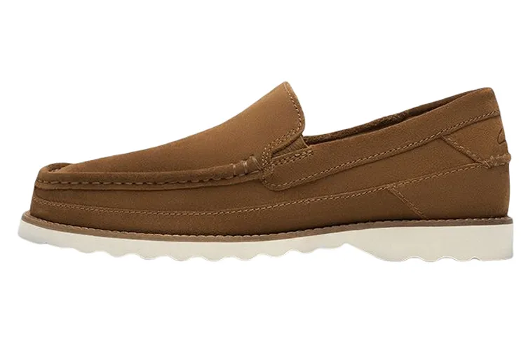 Clarks Leather Men's Casual Shoes Men's Wheat