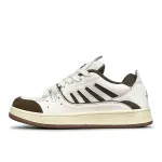 LuzaoT SUPER DRAG Puffy Shoes Low top Skateboard Shoes Unisex Coffee Mocha