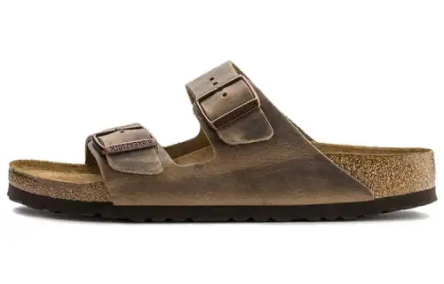Birkenstock Arizona Soft Footbed Oiled Leather 'Tobacco Brown'
