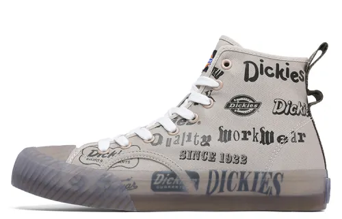 Dickies Canvas Shoes Men's High Top Khaki