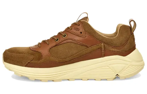 UGG Miwo Leather Sports Cushioning, Wear Resistant Low top Casual Shoes Men's Chestnut