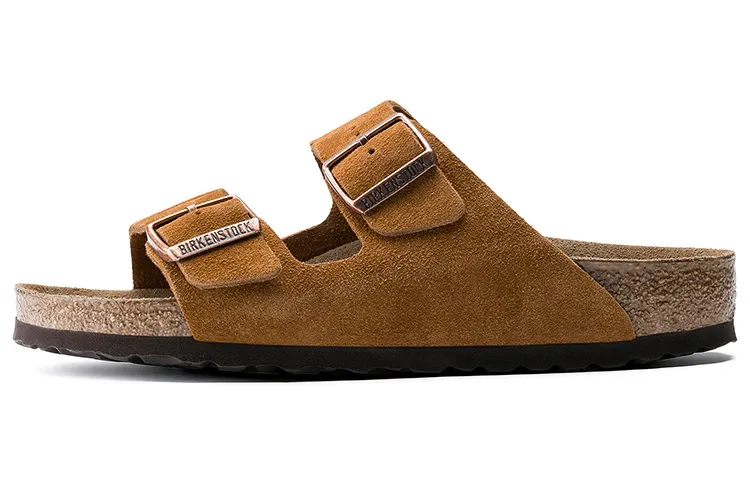 Birkenstock Arizona EVA Slide Slippers Unisex Light Brown Regular