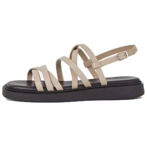 VAGABOND SHOEMAKERS Leather Roman Sandals 2cm Women's Light Brown