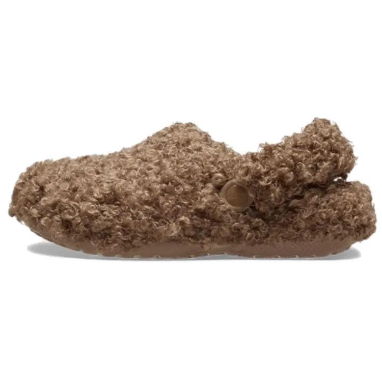 Crocs EVA Closed Toe Slippers Unisex Brown