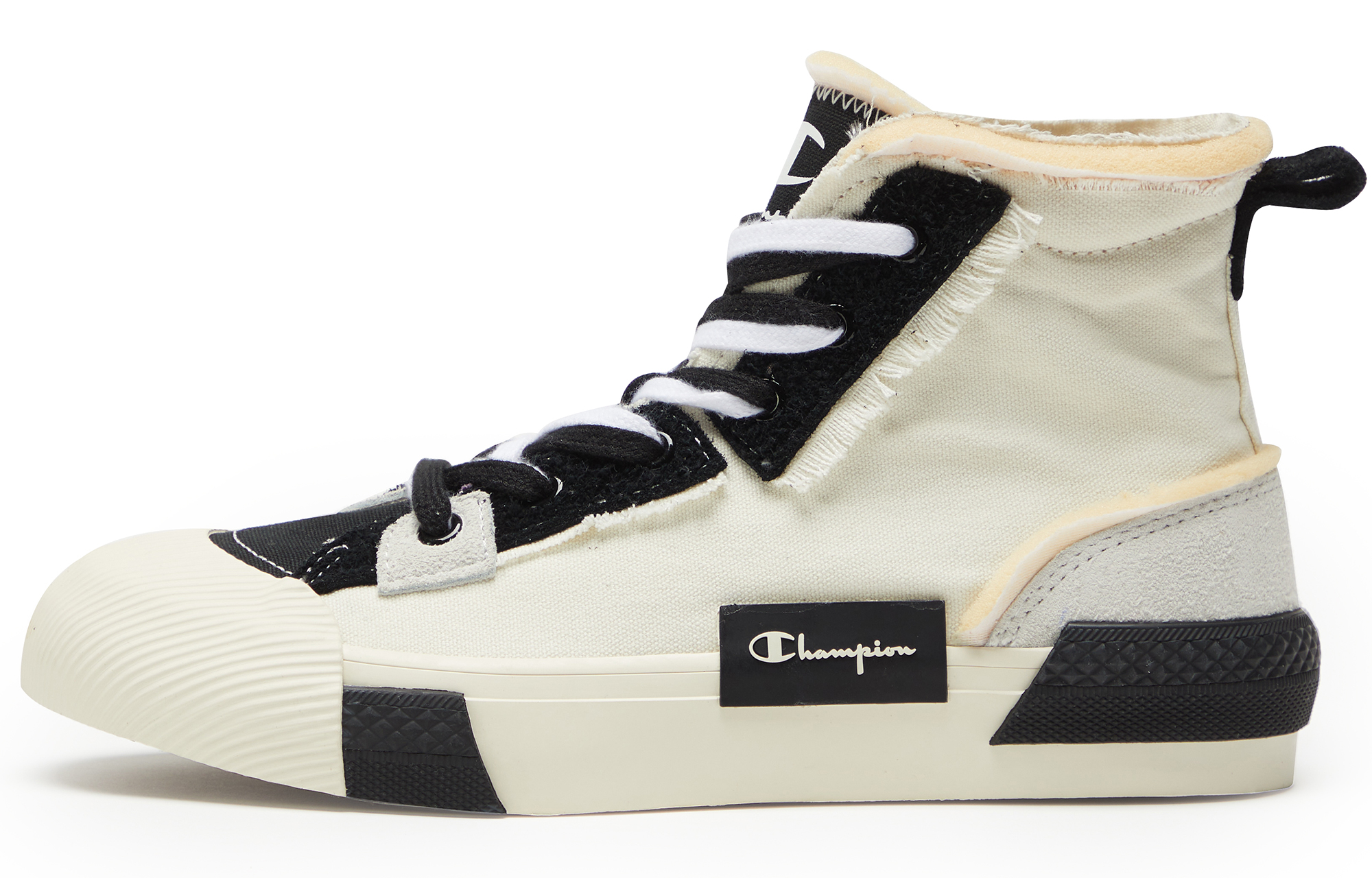 Champion Campus Active High top Canvas Shoes Men's Black White