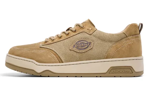Dickies Fabric Coverage Low top Skateboard Shoes Men's Light Brown