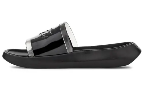 UGG Hilama Slide Black Slippers Women's