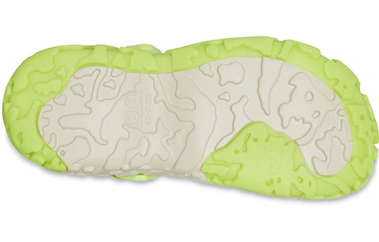 Crocs EVA Sports Sandals Men's White Green