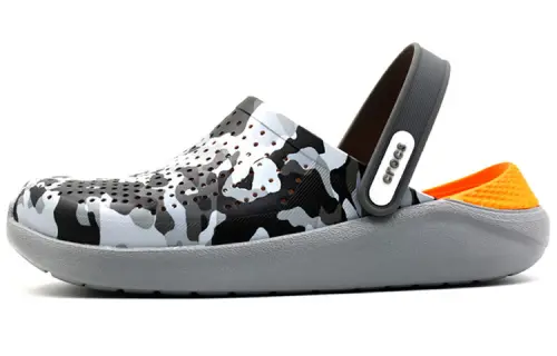 Crocs Literide Graphic Clogs 'Grey Black'