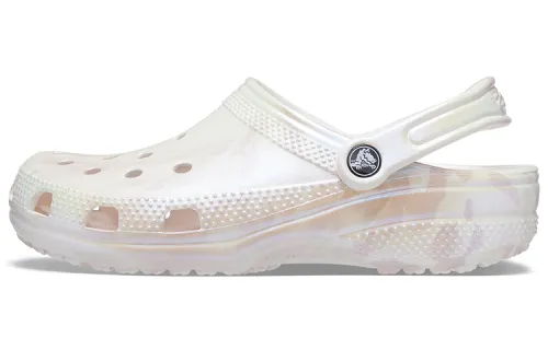Crocs Classic Marble Clogs 'White Pink'
